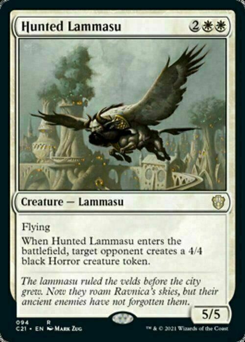 Hunted Lammasu ~ Commander: Strixhaven [ NearMint ] [ Magic MTG ] - London Magic Traders Limited