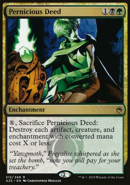 Pernicious Deed ~ Masters 25 [ NearMint ] [ Magic MTG ] - London Magic Traders Limited