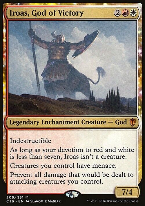 Iroas, God of Victory ~ Commander 2016 [ NearMint ] [ Magic MTG ] - London Magic Traders Limited