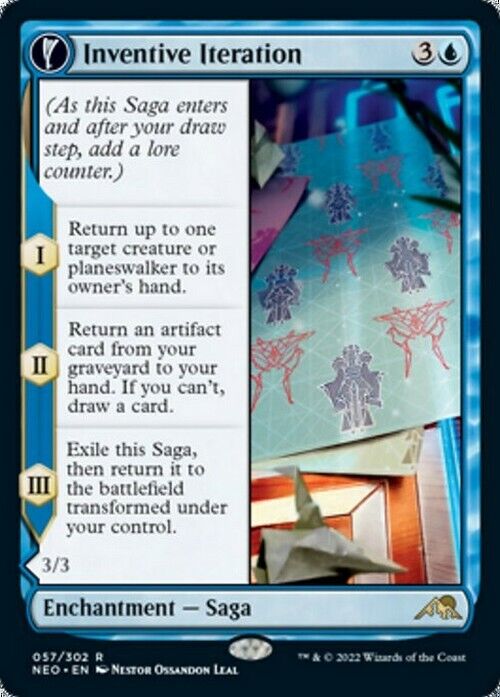 Inventive Iteration ~ Kamigawa: Neon Dynasty [ NearMint ] [ Magic MTG ] - London Magic Traders Limited