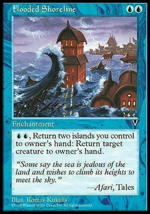 Flooded Shoreline ~ Visions [ Excellent ] [ Magic MTG ] - London Magic Traders Limited