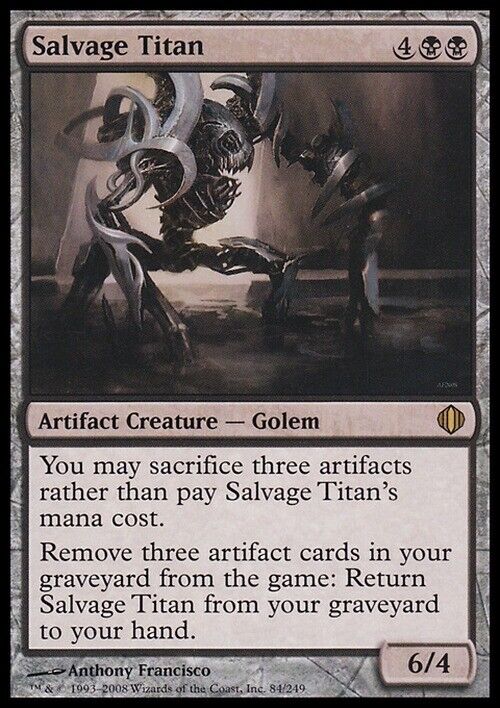Salvage Titan ~ Shards of Alara [ Excellent ] [ Magic MTG ] - London Magic Traders Limited