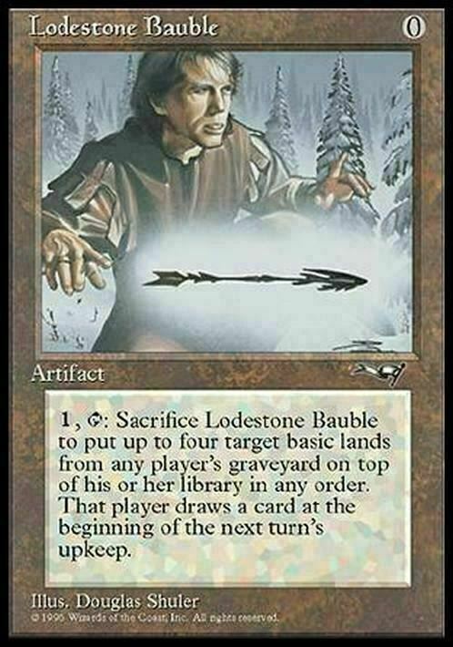 Lodestone Bauble ~ Alliances [ Excellent ] [ Magic MTG ] - London Magic Traders Limited