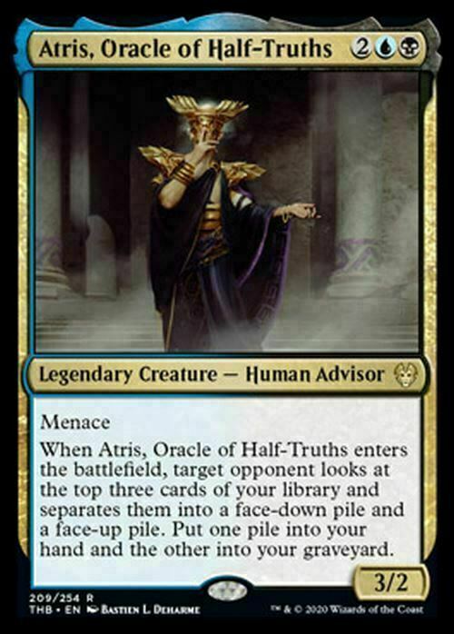 Atris, Oracle of Half-Truth ~ Theros Beyond Death [ NearMint ] [ Magic MTG ] - London Magic Traders Limited