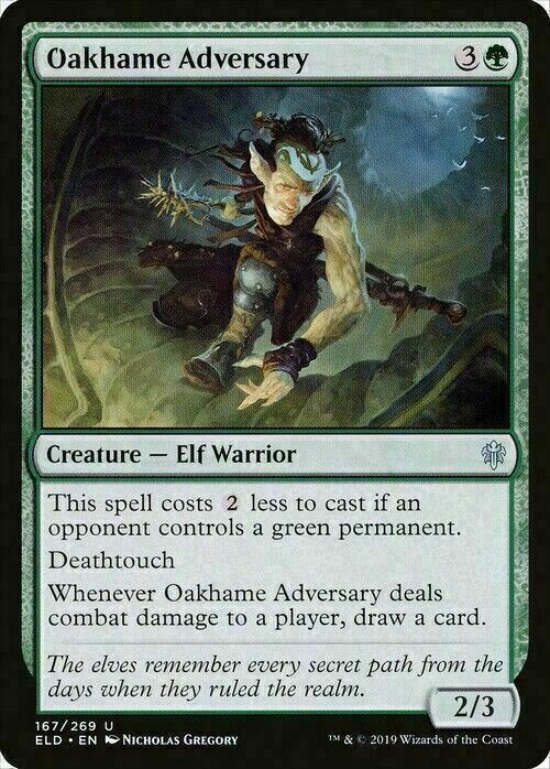 Oakhame Adversary ~ Throne of Eldraine [ NearMint ] [ Magic MTG ] - London Magic Traders Limited