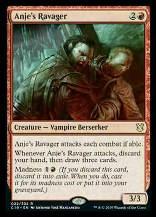 Anje's Ravager ~ Commander 2019 [ NearMint ] [ Magic MTG ] - London Magic Traders Limited