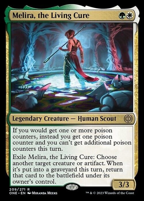 Melira, the Living Cure ~ Phyrexia: All Will Be One [ NearMint ] [ Magic MTG ] - London Magic Traders Limited