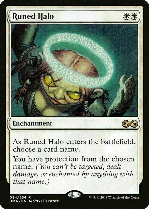 Runed Halo ~ Ultimate Masters [ NearMint ] [ Magic MTG ] - London Magic Traders Limited