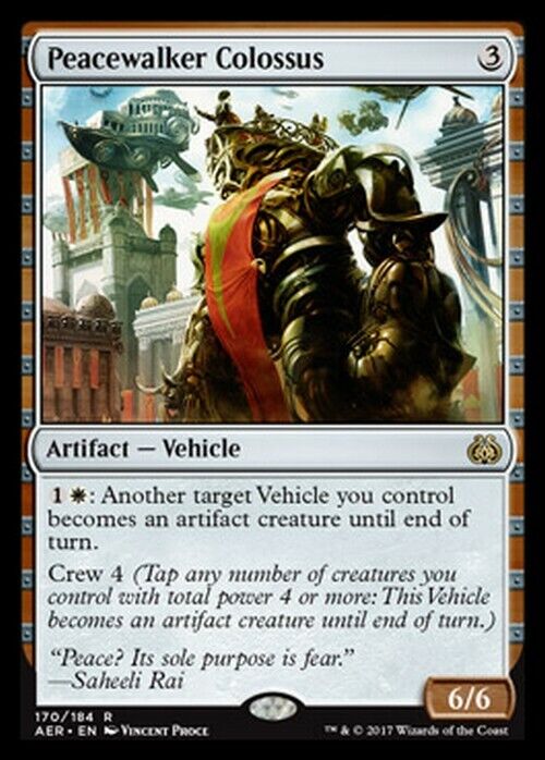 Peacewalker Colossus ~ Aether Revolt [ Excellent ] [ Magic MTG ] - London Magic Traders Limited