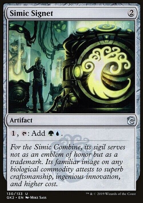 Simic Signet ~ Guild Kits [ Excellent ] [ Magic MTG ] - London Magic Traders Limited