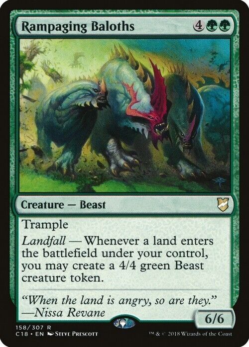 Rampaging Baloths ~ Commander 2018 [ NearMint ] [ Magic MTG ] - London Magic Traders Limited