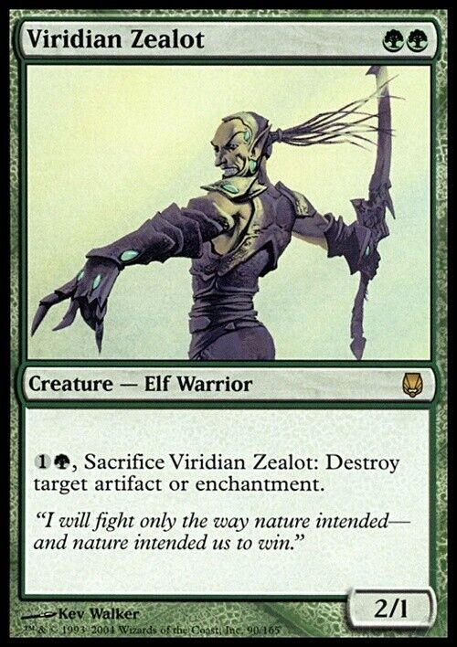Viridian Zealot ~ Darksteel [ Excellent ] [ Magic MTG ] - London Magic Traders Limited