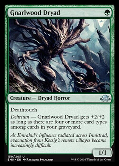 Gnarlwood Dryad ~ Eldritch Moon [ Excellent ] [ Magic MTG ] - London Magic Traders Limited