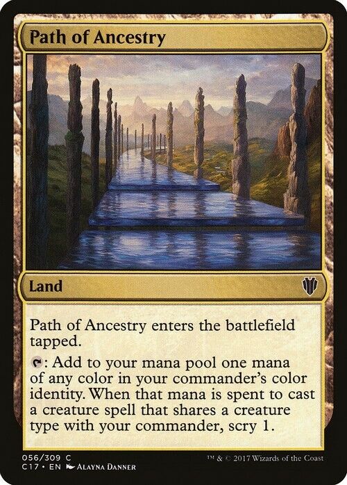 Path of Ancestry ~ Commander 2017 [ NearMint ] [ Magic MTG ] - London Magic Traders Limited