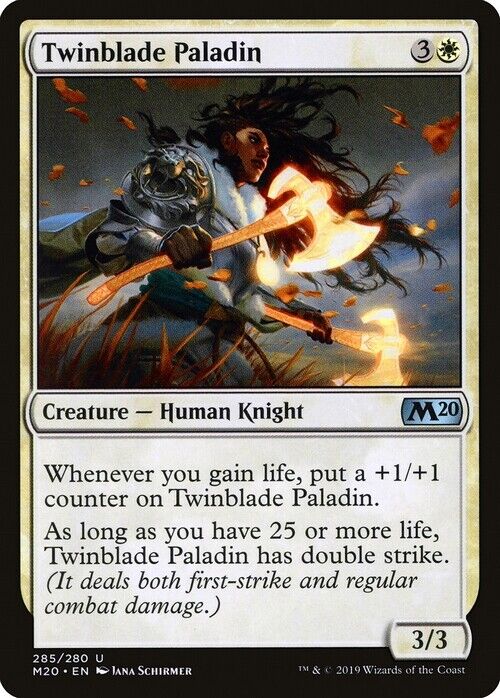 Twinblade Paladin ~ Core 2020 [ Excellent ] [ Magic MTG ] - London Magic Traders Limited