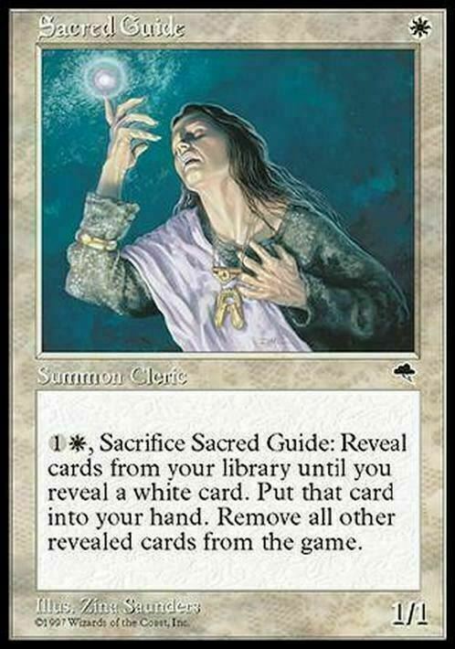 Sacred Guide ~ Tempest [ Excellent ] [ Magic MTG ] - London Magic Traders Limited