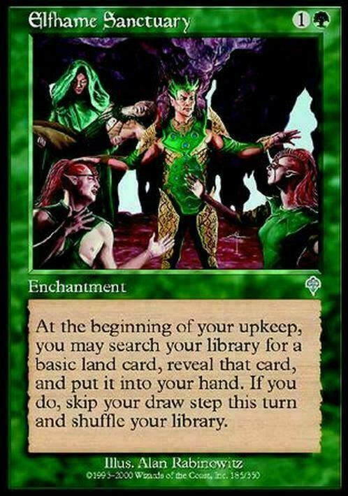 Elfhame Sanctuary ~ Invasion [ Excellent ] [ Magic MTG ] - London Magic Traders Limited