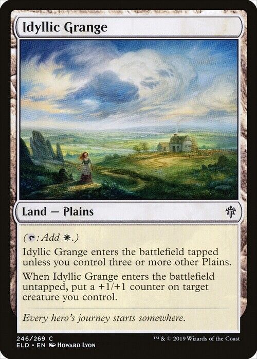 Idyllic Grange ~ Throne of Eldraine [ NearMint ] [ Magic MTG ] - London Magic Traders Limited