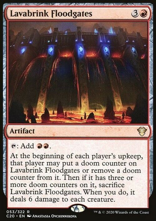 Lavabrink Floodgates ~ Commander: Ikoria [ Excellent ] [ Magic MTG ] - London Magic Traders Limited
