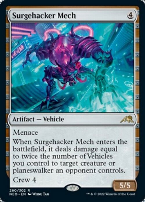 Surgehacker Mech ~ Kamigawa: Neon Dynasty [ NearMint ] [ Magic MTG ] - London Magic Traders Limited