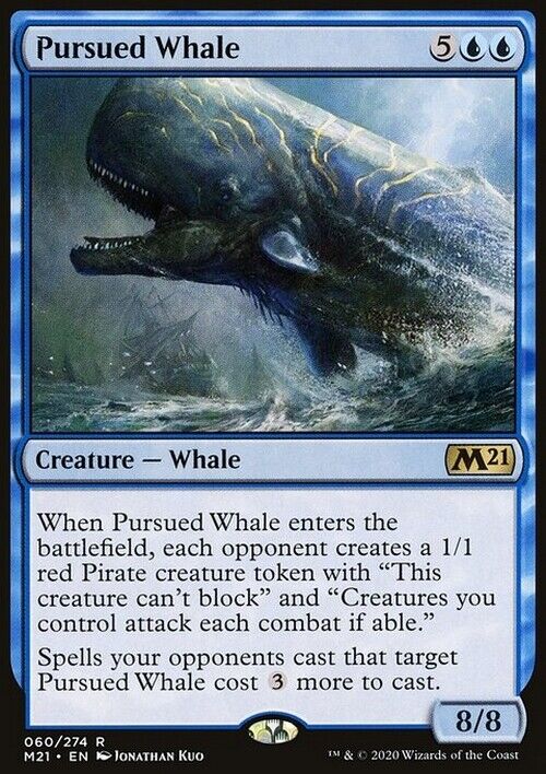 Pursued Whale ~ Core 2021 [ NearMint ] [ Magic MTG ] - London Magic Traders Limited