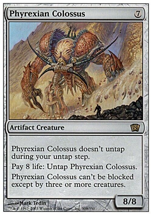 Phyrexian Colossus ~ Eighth Edition [ Excellent ] [ Magic MTG ]