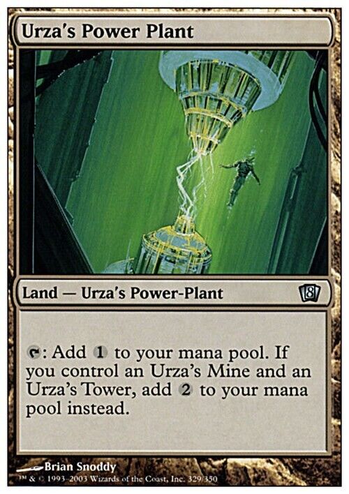 Urza's Power Plant ~ Eighth Edition [ Excellent ] [ Magic MTG ]