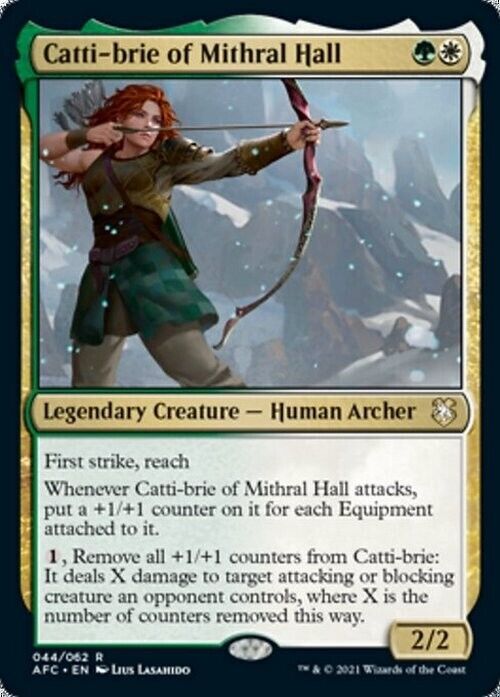 Catti-brie of Mithral Hall ~ Commander: Adventures Forgotten Realms [ NM ] - London Magic Traders Limited