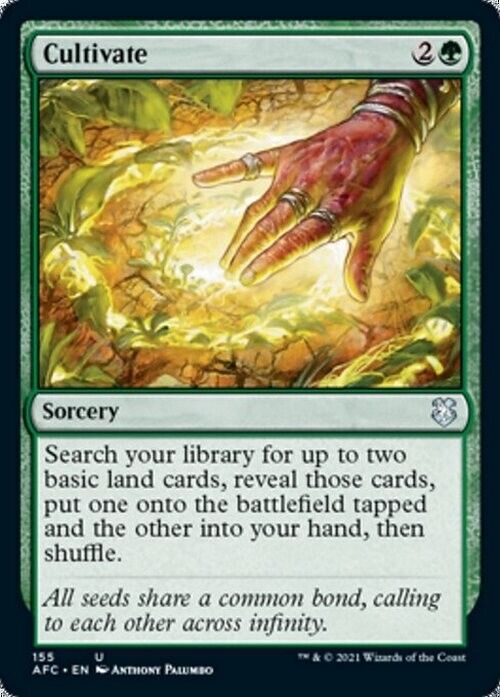 Cultivate ~ Commander: Adventures in the Forgotten Realms [ NM ] [ MTG ]