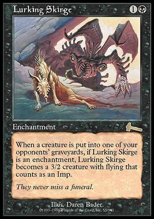 Lurking Skirge ~ Urza's Legacy [ Excellent ] [ Magic MTG ] - London Magic Traders Limited