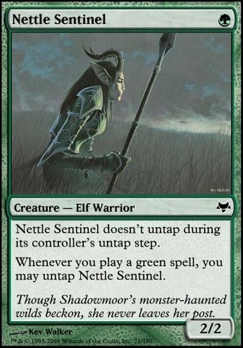 Nettle Sentinel ~ Eventide [ Excellent ] [ Magic MTG ] - London Magic Traders Limited
