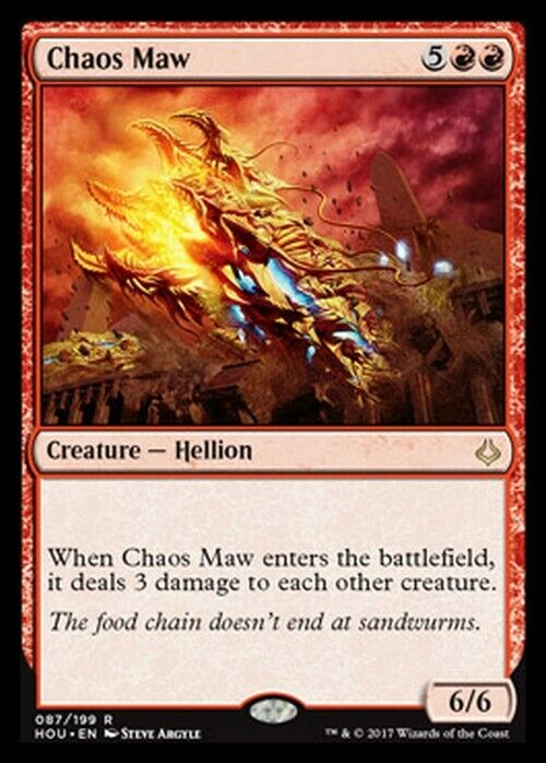 Chaos Maw ~ Hour of Devastation [ Excellent ] [ Magic MTG ] - London Magic Traders Limited