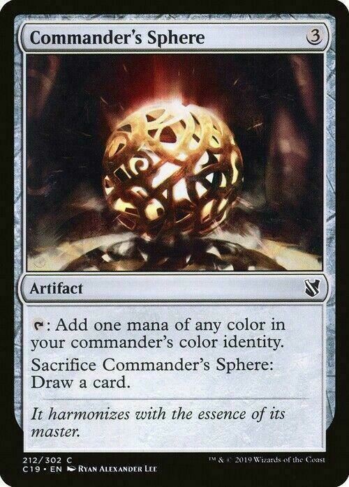 Commander's Sphere ~ Commander 2019 [ NearMint ] [ Magic MTG ] - London Magic Traders Limited