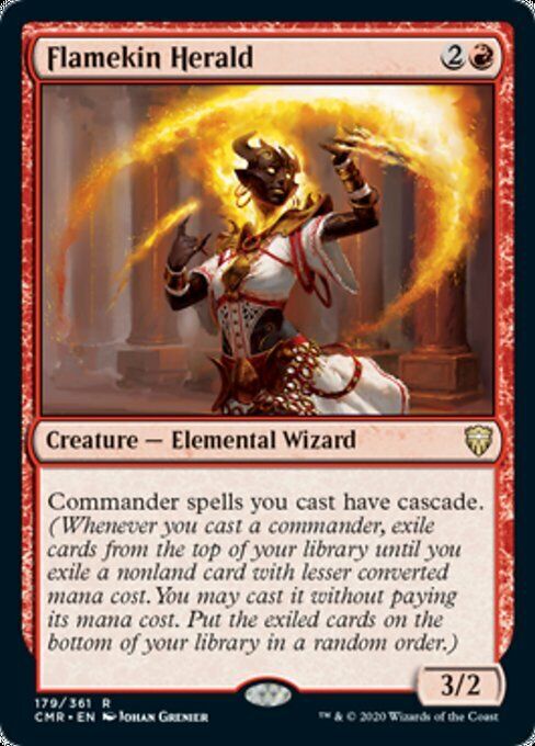 Flamekin Herald ~ Commander Legends [ NearMint ] [ Magic MTG ] - London Magic Traders Limited