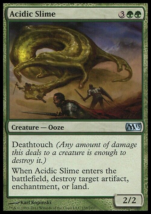 Acidic Slime ~ Magic 2013 [ Excellent ] [ Magic MTG ] - London Magic Traders Limited