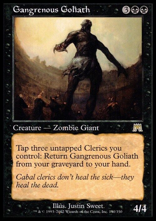 Gangrenous Goliath ~ Onslaught [ Excellent ] [ Magic MTG ] - London Magic Traders Limited