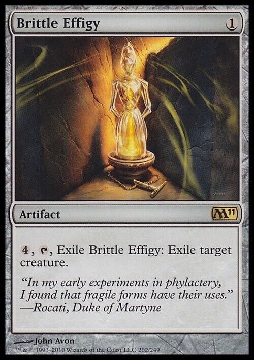 Brittle Effigy ~ Magic 2011 [ Excellent ] [ Magic MTG ] - London Magic Traders Limited
