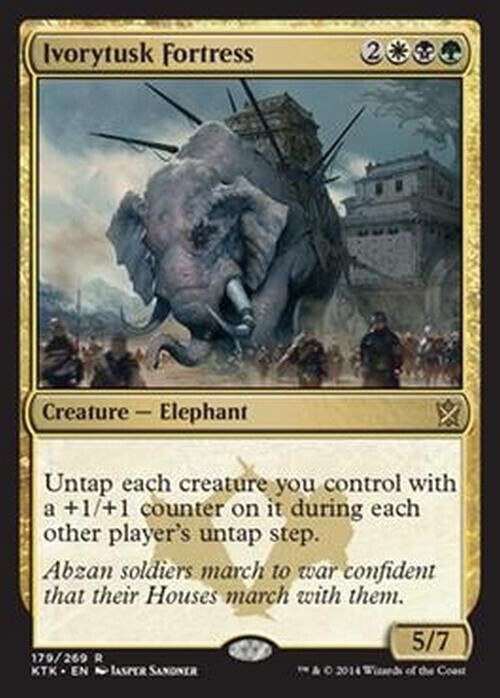 Ivoritusk Fortress ~ Khans of Tarkir [ Excellent ] [ Magic MTG ] - London Magic Traders Limited