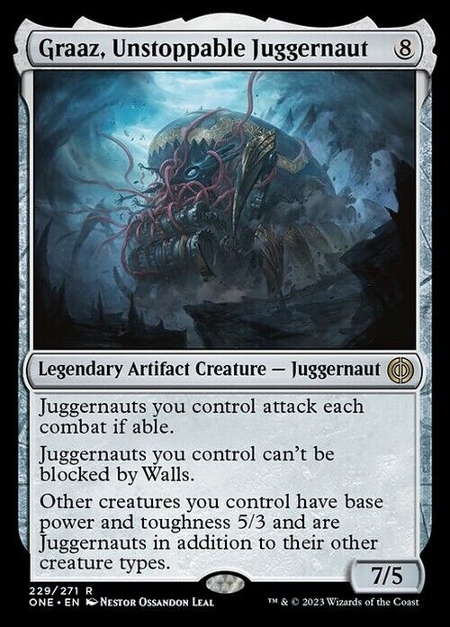 Graaz, Unstoppable Juggernaut ~ Phyrexia: All Will Be One [ NM ] [ Magic MTG ] - London Magic Traders Limited