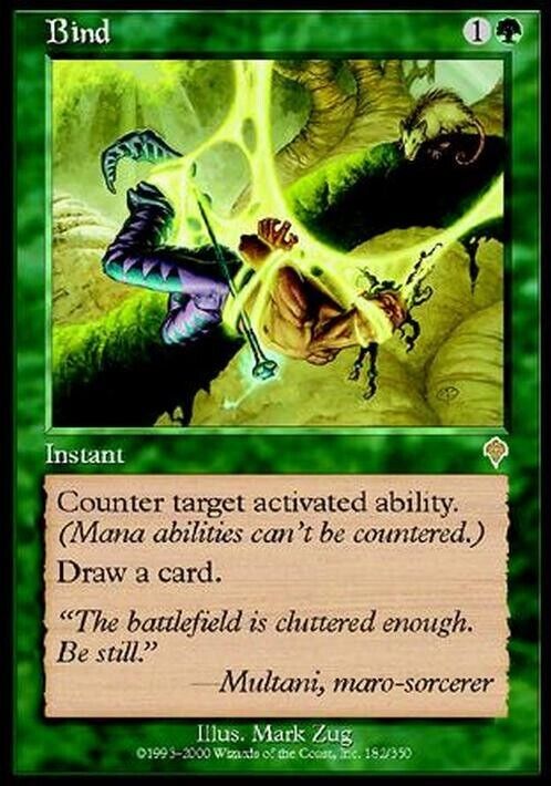 Bind ~ Invasion [ Excellent ] [ Magic MTG ] - London Magic Traders Limited