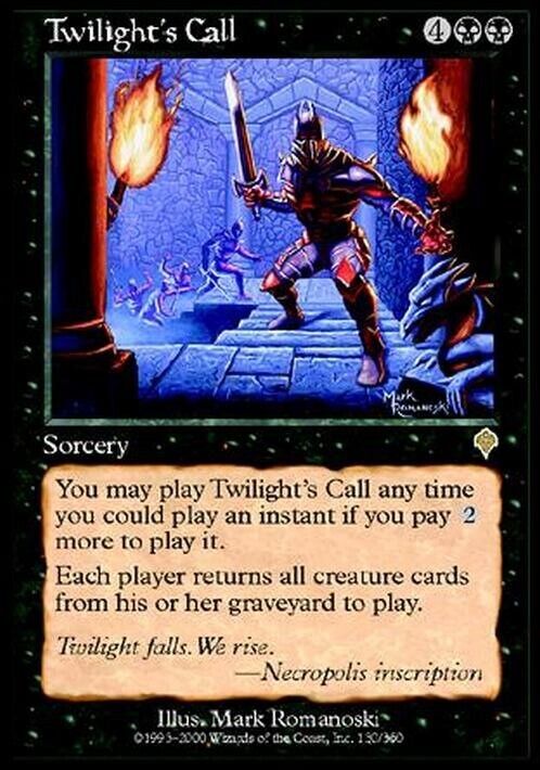 Twilight's Call ~ Invasion [ Excellent ] [ Magic MTG ] - London Magic Traders Limited