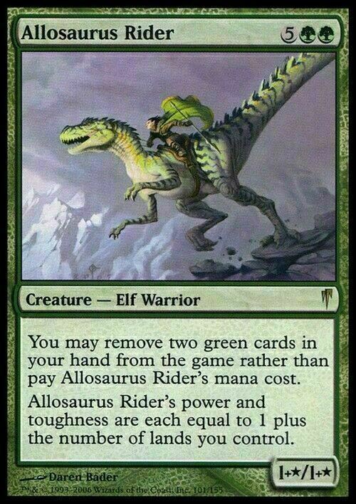 Allosaurus Rider ~ Coldsnap [ Excellent ] [ Magic MTG ] - London Magic Traders Limited