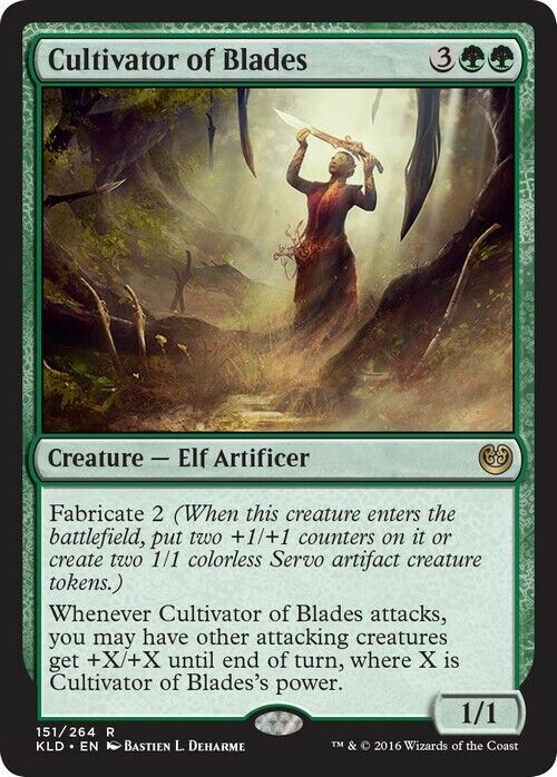 Cultivator of Blades ~ Kaladesh [ Excellent ] [ Magic MTG ] - London Magic Traders Limited