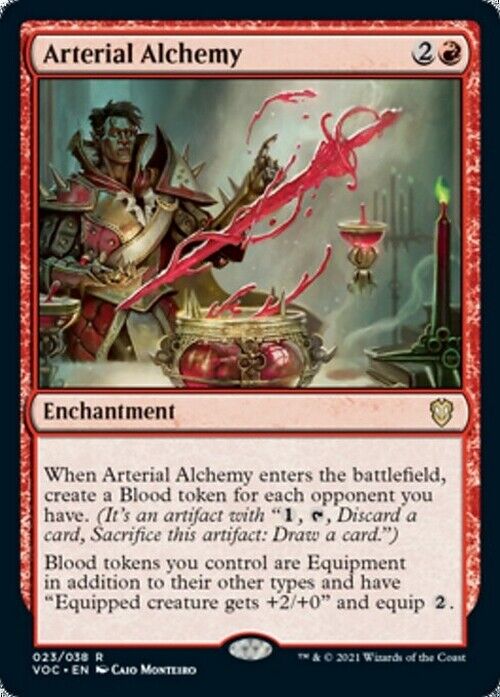 Arterial Alchemy ~ Commander: Crimson Vow [ NearMint ] [ MTG ]