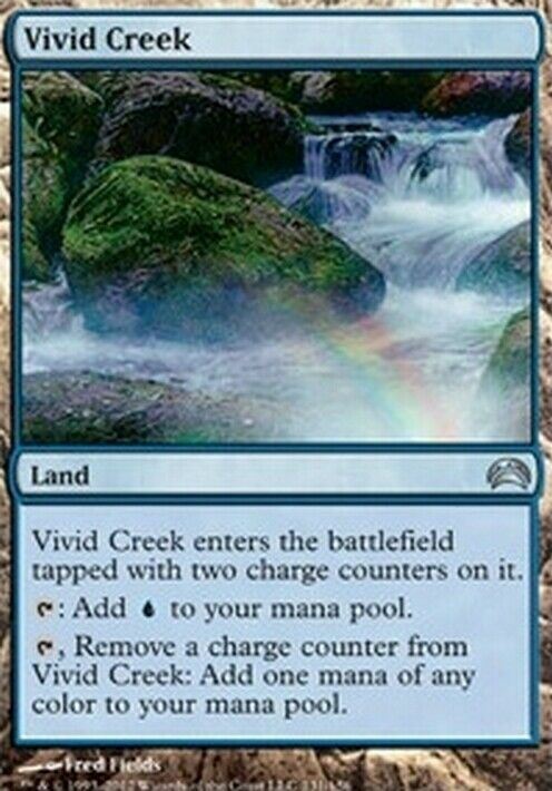 Vivid Creek ~ Planechase [ Excellent ] [ Magic MTG ]