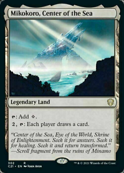 Mikokoro, Center of the Sea ~ Commander: Strixhaven [ NearMint ] [ Magic MTG ] - London Magic Traders Limited