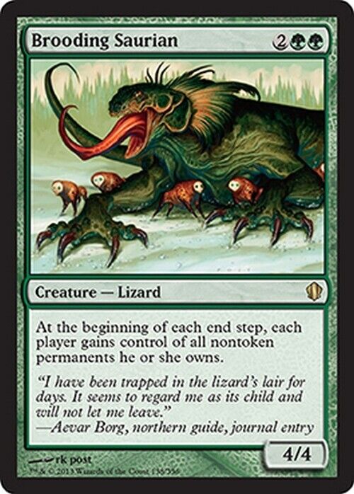 Brooding Saurian ~ Commander 2013 [ Excellent ] [ Magic MTG ] - London Magic Traders Limited