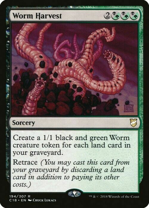 Worm Harvest ~ Commander 2018 [ NearMint ] [ Magic MTG ] - London Magic Traders Limited