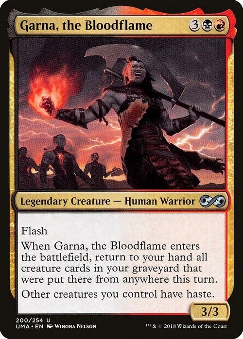 Garna, the Bloodflame ~ Ultimate Masters [ NearMint ] [ Magic MTG ] - London Magic Traders Limited