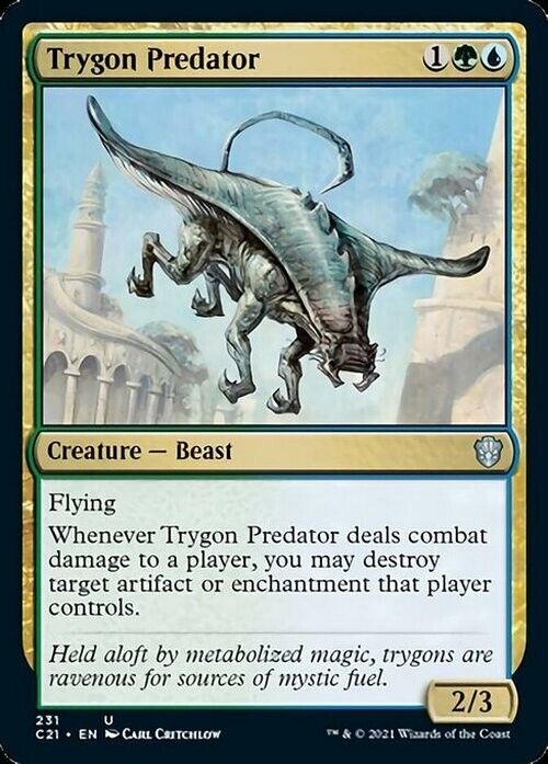 Trygon Predator ~ Commander: Strixhaven [ NearMint ] [ Magic MTG ] - London Magic Traders Limited